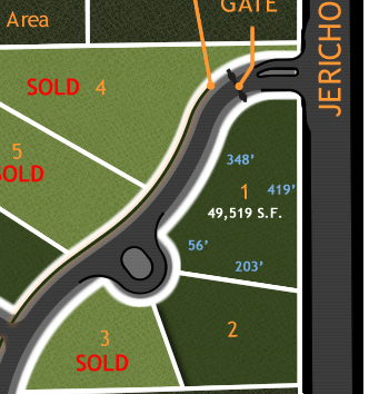 River Bluffs Lot Diagram