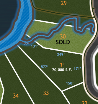 River Bluffs Lot Diagram