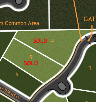 River Bluffs Lot Diagram