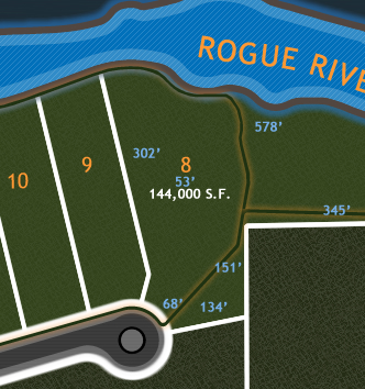 River Bluffs Lot Diagram